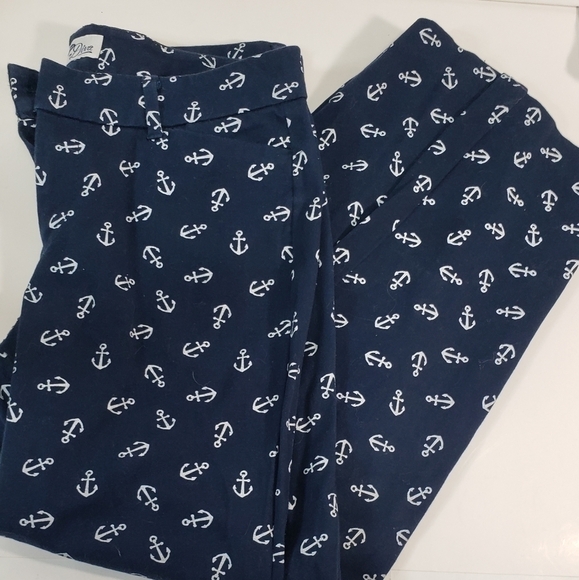 Old Navy Anchor Patterned Jeans - Picture 1 of 5